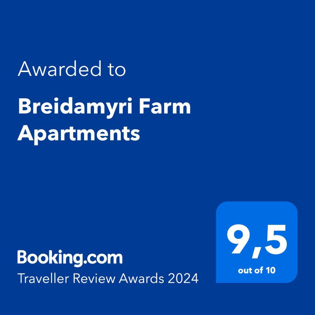 Breidamyri Farm Apartments Лейгар Экстерьер фото